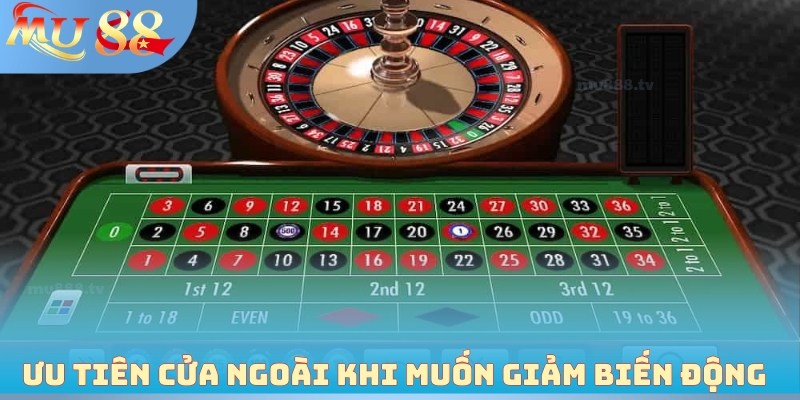 Ưu tiên cửa ngoài khi muốn giảm biến động